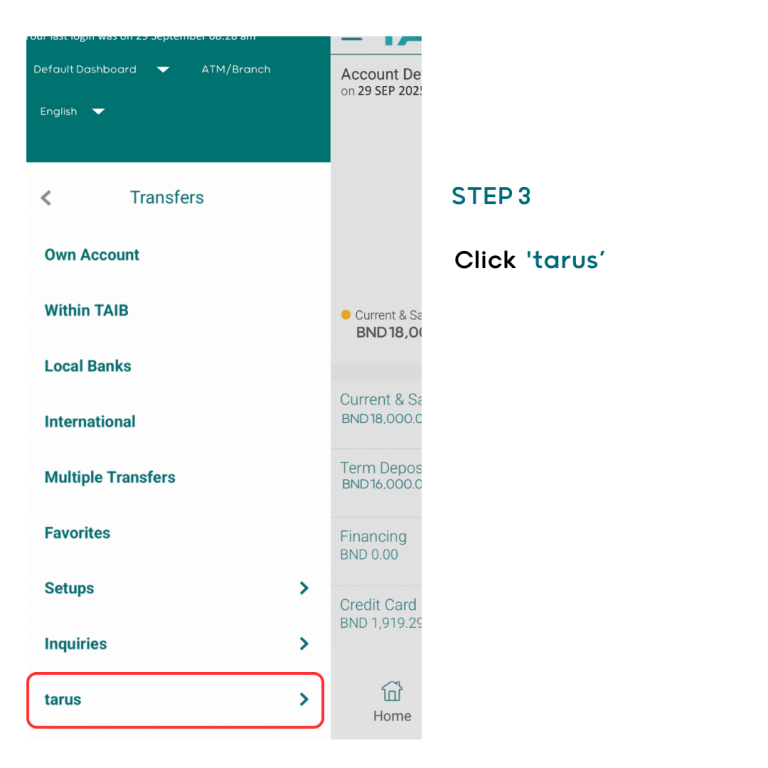 Tarus_Account_Creation_Step3